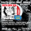 VARIOUS - YOUTH CREW 2026 [7" vinyl, Clear or Red]