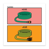Hoses print - signed