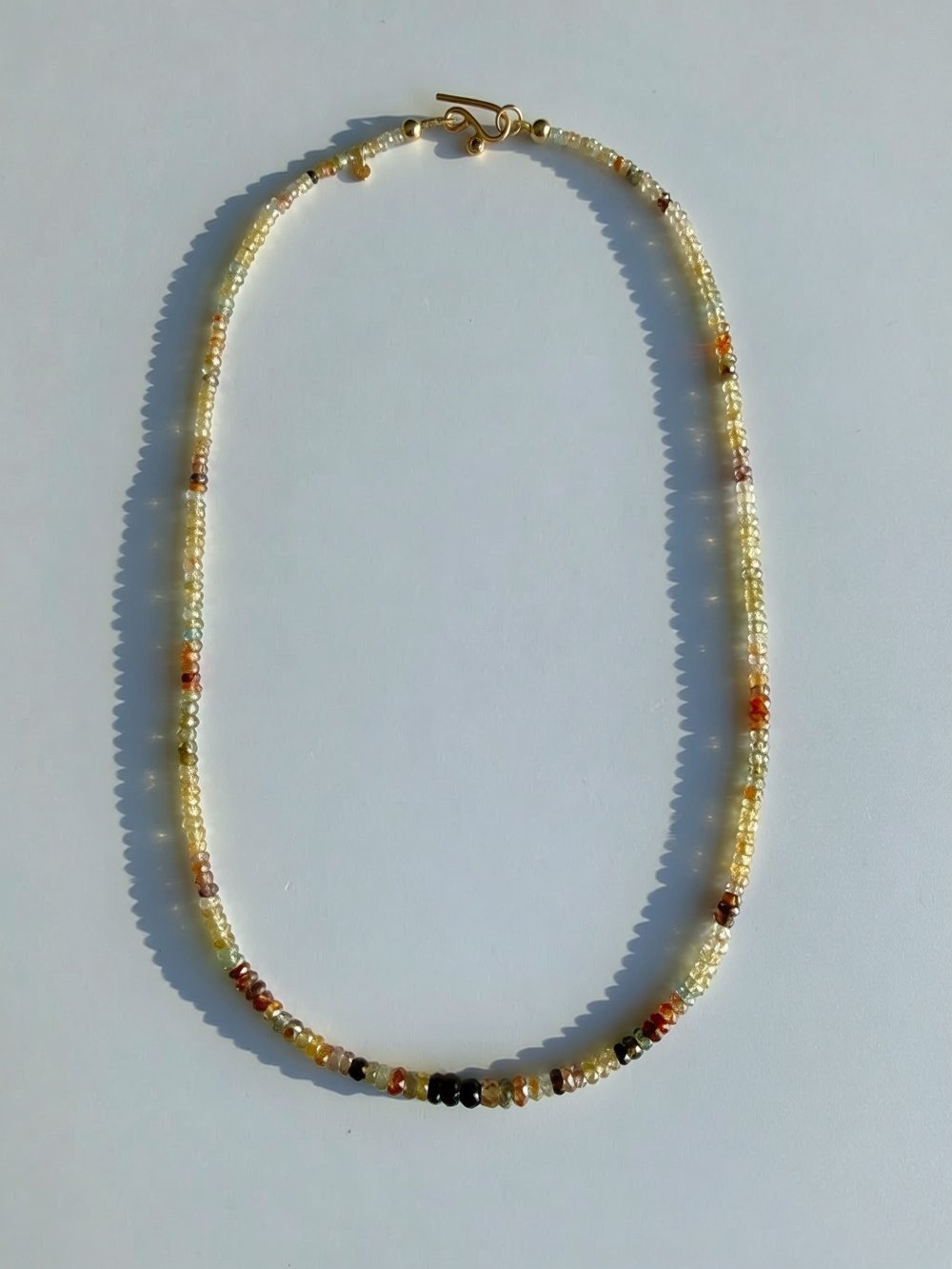 Image of Umber Sapphire Necklace
