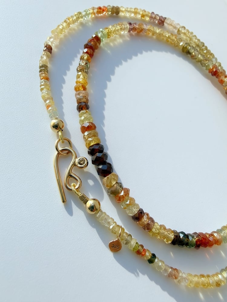 Image of Umber Sapphire Necklace