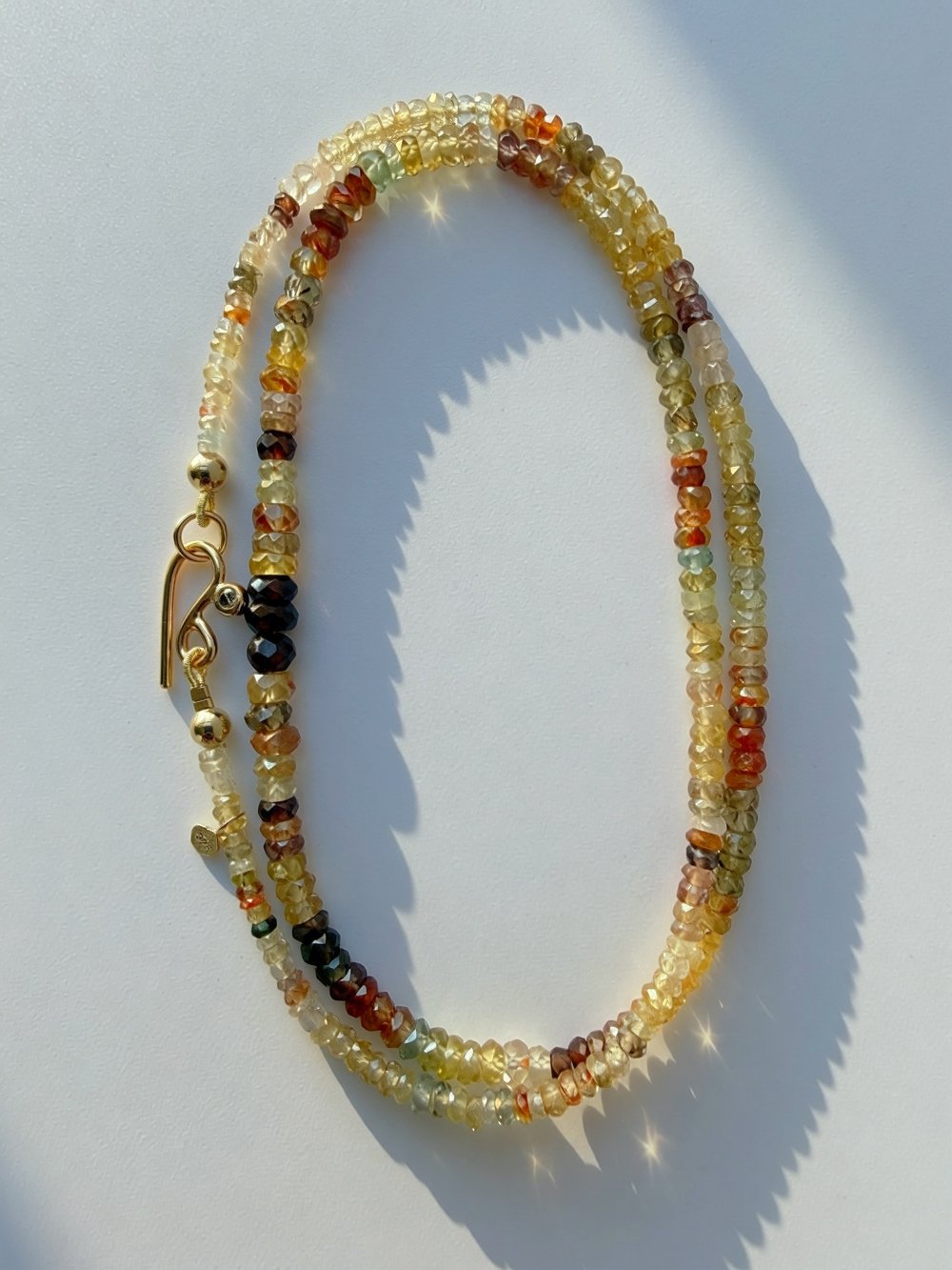 Image of Umber Sapphire Necklace