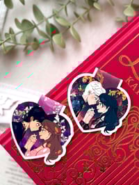 Phantasma y Enchantra,  Marcapáginas Literarios Edición Corazones. 