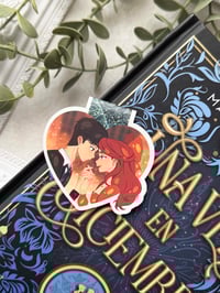 Una vez en Diciembre, Marcapáginas Literarios Edición Corazones. 