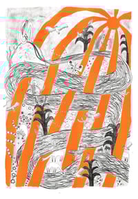 River - A3 Riso Print