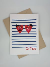 Image 1 of Je T'aime Valentines Card