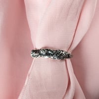 Image 3 of Bague cheveux sur mesure en Argent 