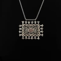 Image 3 of Spirale topaze necklace