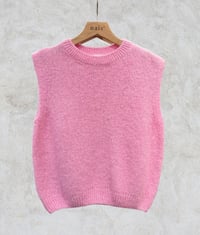 Image 1 of Rose sleeveless knit vest – by Nais