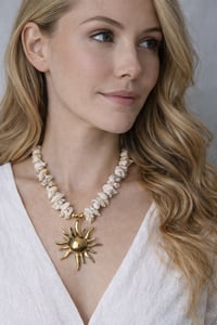 Image 1 of Sunburst Shell Necklace