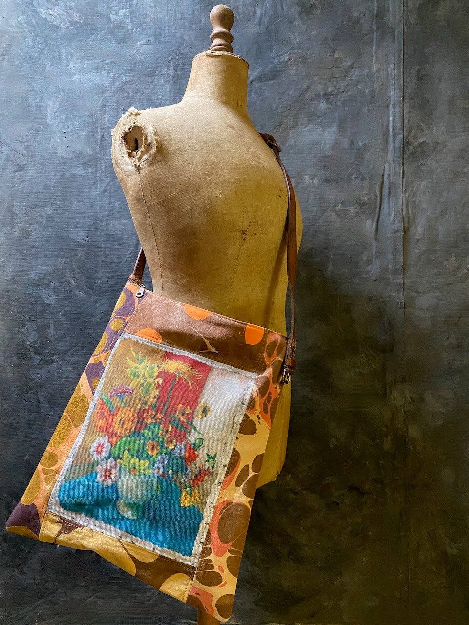 Image of collage bag - bouquet