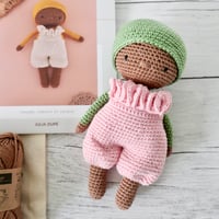 Image 3 of Kit Crochet-Poupon Kaly Rose et Vert