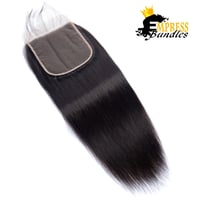 Image 2 of 3 bundles with 5x5 HD closure - straight