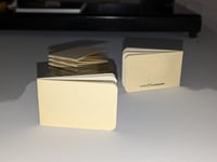 Wallet Notebooks (3-pack) - Manila Yellow Kraft