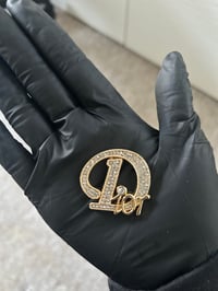 1 x Gold diamanté metal charm (8 LEFT TO PURCHASE)