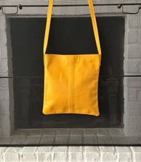 Image 5 of  the yellow mini tote bag