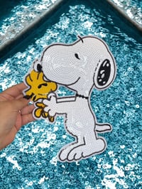 Snoopy Iron-On Embroidery Patch