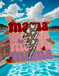 Mama Iron-On Embroidery Patch