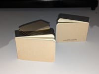 Wallet Notebooks (3-pack) - Brown Speckletone Kraft