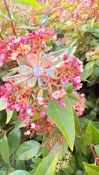 Lavender Amethyst Daisy Cuff