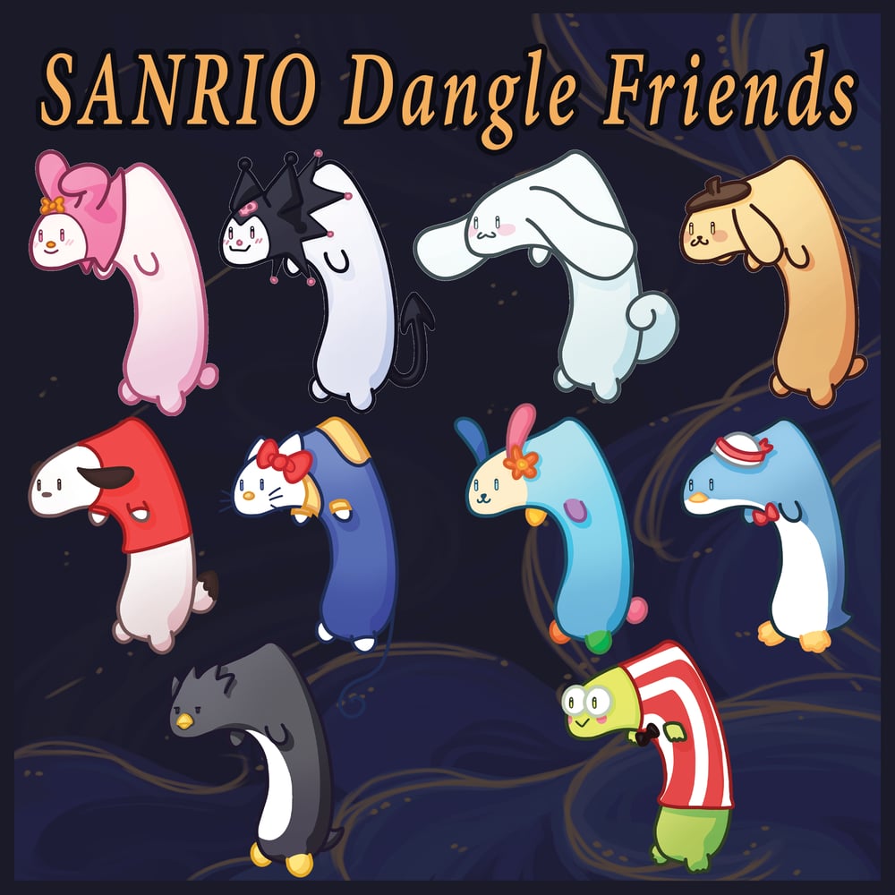 Image of Sanrio Dangle Friends