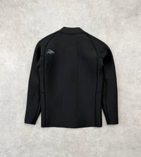 Image 2 of Patagonia Yulex Regulator Lite Front Zip Long Sleeve Wetsuit Top Black Large 