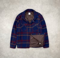 Image 3 of Patagonia Insulated Fjord Flannel Checks Navy Medium Mens 