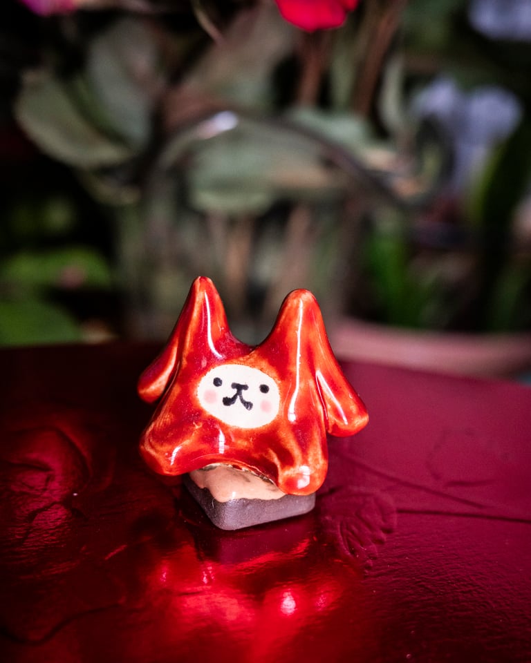 Ceramic Little Guy: Valentine's Chocolate #3