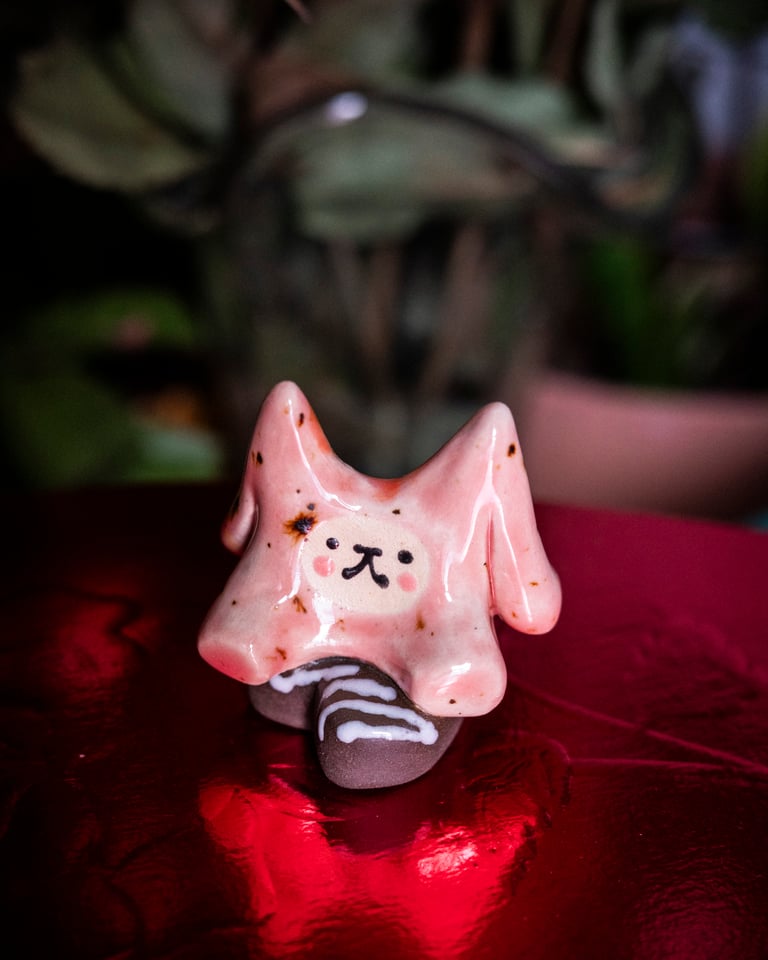 Ceramic Little Guy: Valentine's Chocolate #4