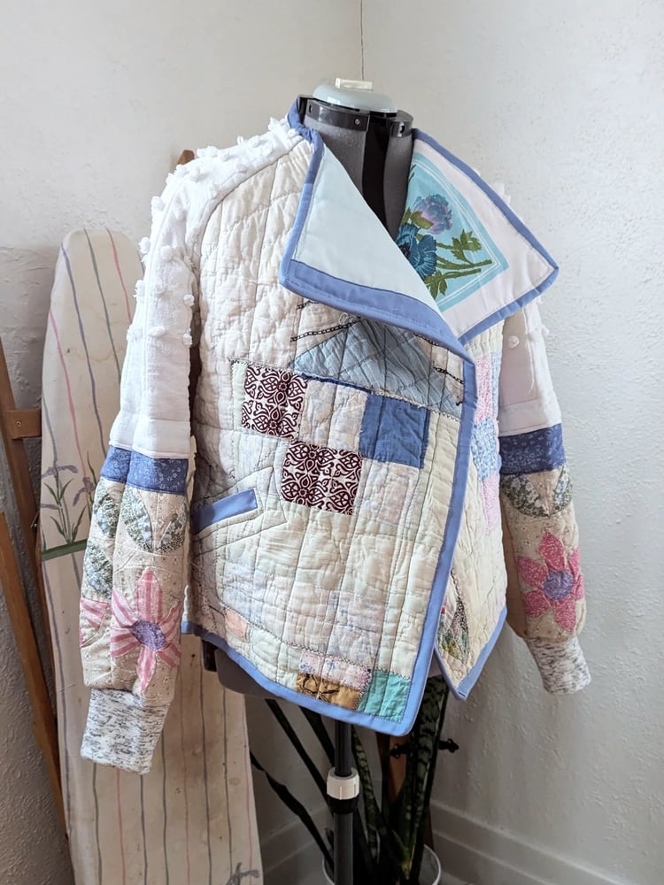 Image of The Tundra Patchwork Quilt Coat