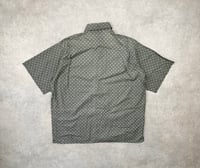 Image 2 of Patagonia A/C Cotton Shirt Khaki Swirls Print Large Mens Vintage 1997