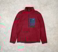 Image 1 of Patagonia R1 Air Half Zip Fleece Pullover Sequoia Red Medium Mens