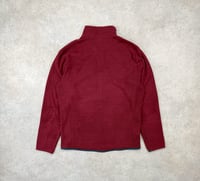 Image 4 of Patagonia R1 Air Half Zip Fleece Pullover Sequoia Red Medium Mens