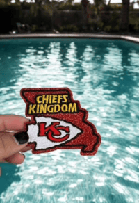 Hat Chiefs Football logo Iron-On Embroidery Patch
