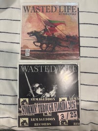 Wasted life “at the stake” armageddon weekend cover /25