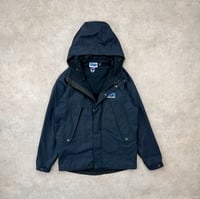 Image 2 of Patagonia Waxed Cotton Jacket Navy Small Mens / Medium Womens 