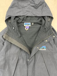 Image 3 of Patagonia Waxed Cotton Jacket Navy Small Mens / Medium Womens 