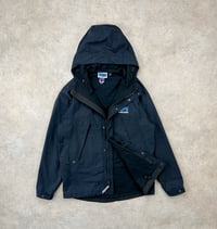 Image 4 of Patagonia Waxed Cotton Jacket Navy Small Mens / Medium Womens 