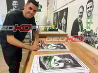 Image 1 of TOM ROGIC CELTIC SIGNED PRINT INVINCIBLE
