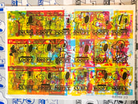 Image 4 of SILVR SNOPY Uncut Production Sheets + Mispirnts by J. Sturgill