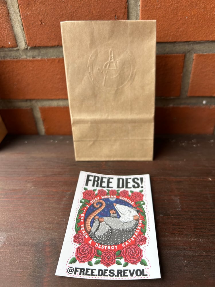 Image of FREE DES!  sticker pack
