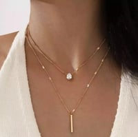 Image 6 of 👑The Armored Kingdom Lady’s Grace Necklace-Premium Stainless Steel-Enchanted Detailing