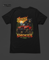 Image 1 of Jeepin In Smokies Tee