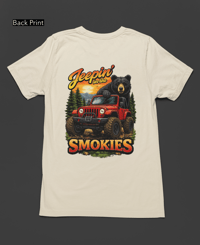 Image 6 of Jeepin In Smokies Tee