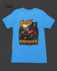 Image 9 of Jeepin In Smokies Tee