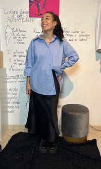 Image 1 of Camicia oversize DON’T LOOK BACK