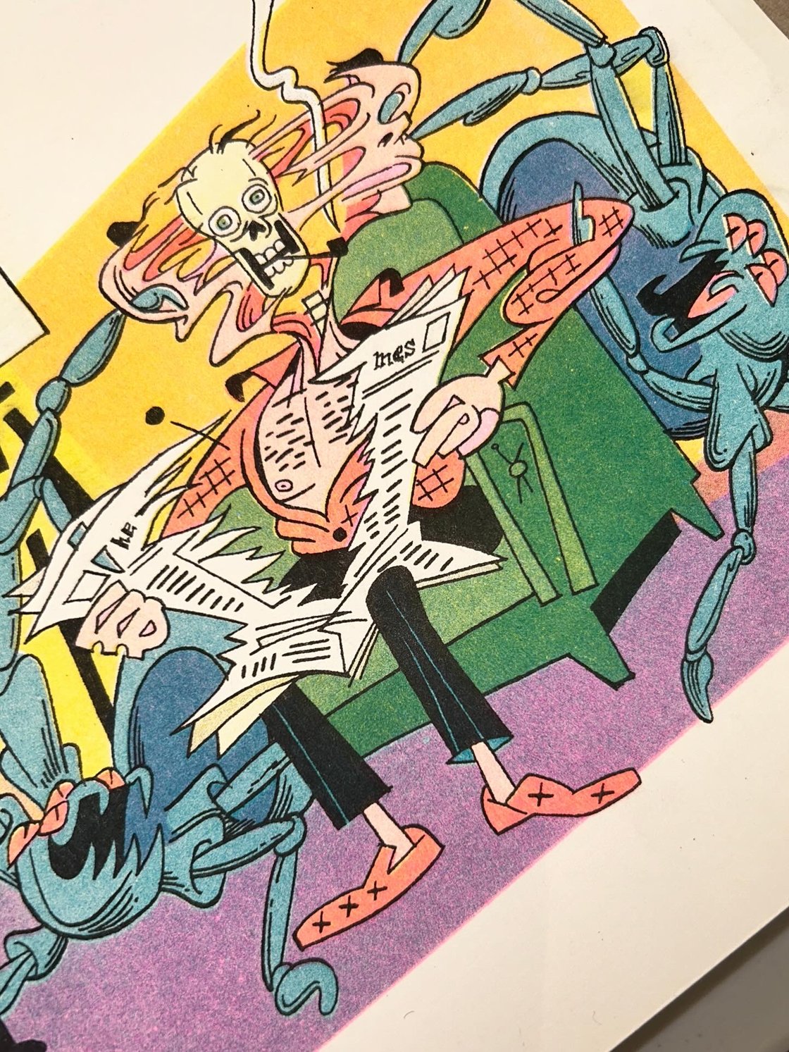 Image of TORN IN HALF BY GIANT SPIDERS