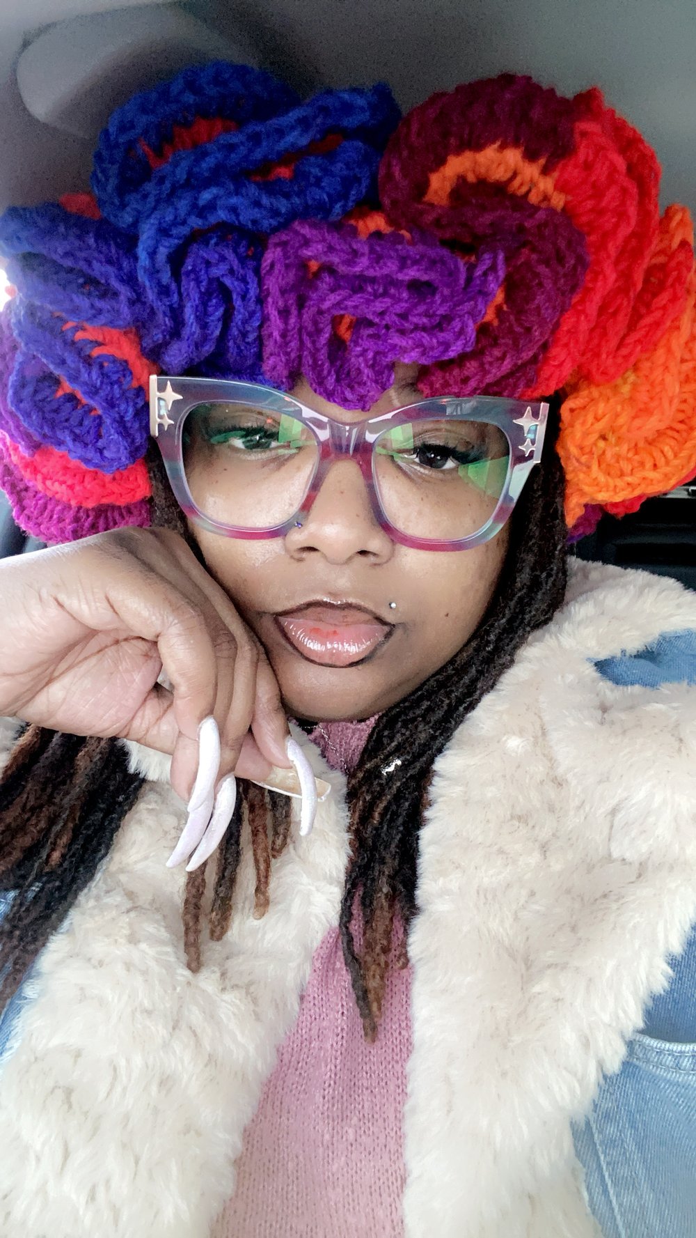 Image of ruffle hats (large ruffles ) 