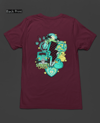 Image 3 of Sunset Chaser Jeep Mint Tee