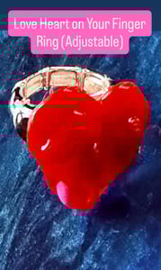 Image of Love Heart on Your Finger