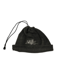 Image 2 of SALLAZ "STENCIL" BALLY/BEANIE (WOLF GREY)